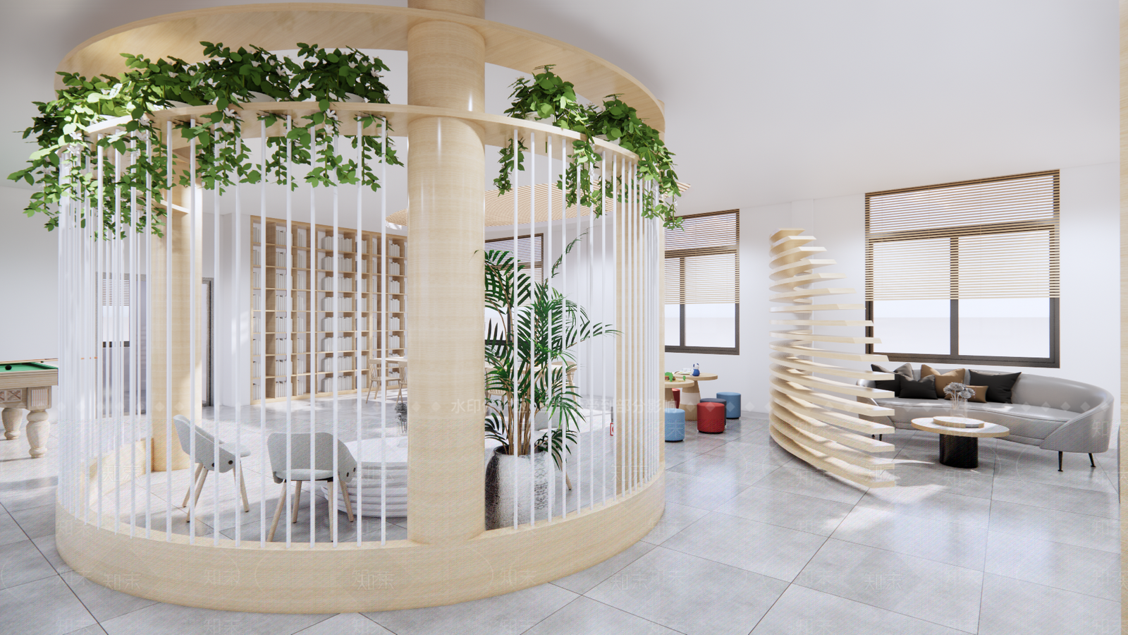现代展厅SU模型下载【ID:294394916】