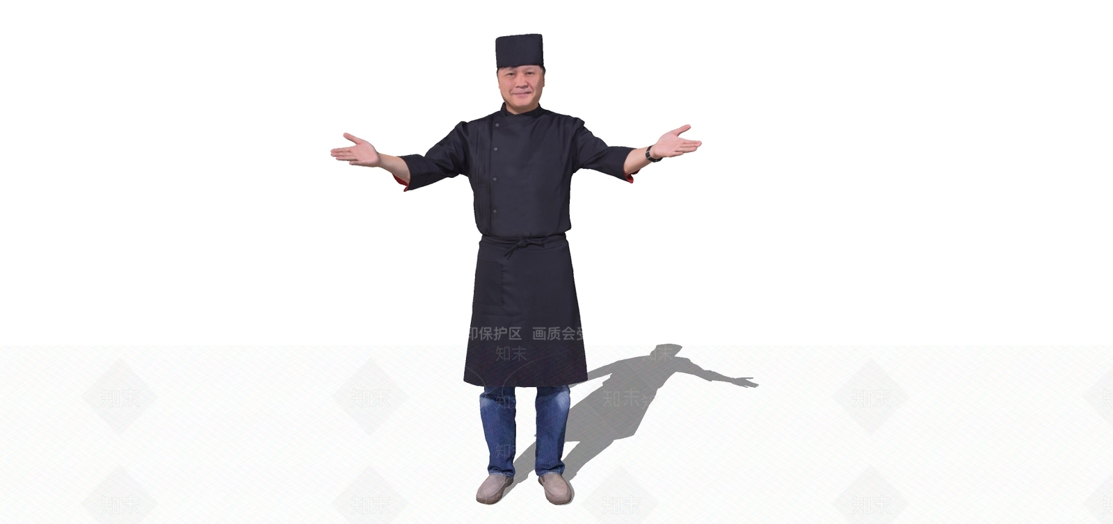 现代男人SU模型下载【ID:194253662】