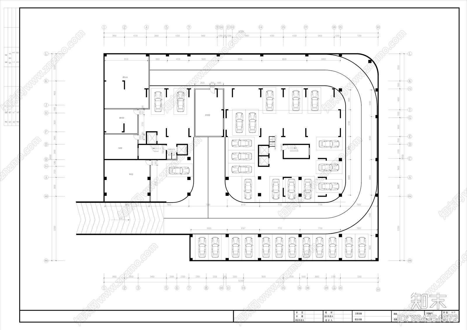 住宅cad施工图下载【ID:694254972】