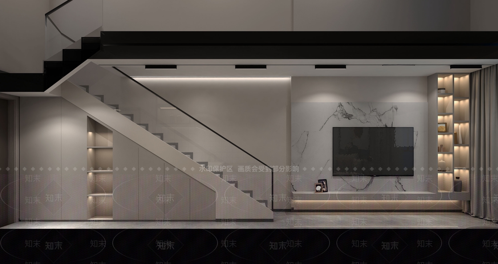 现代单身公寓3D模型下载【ID:994293760】