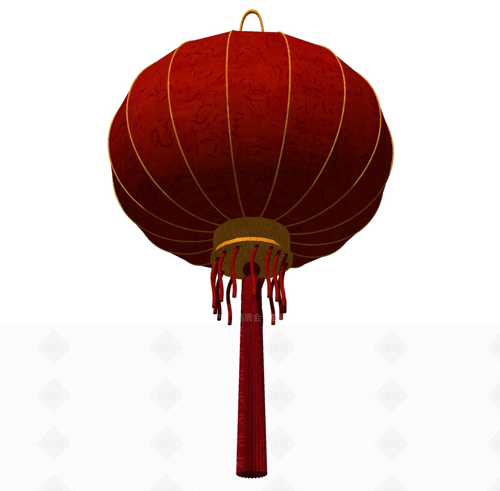 中式灯笼SU模型下载【ID:794421944】