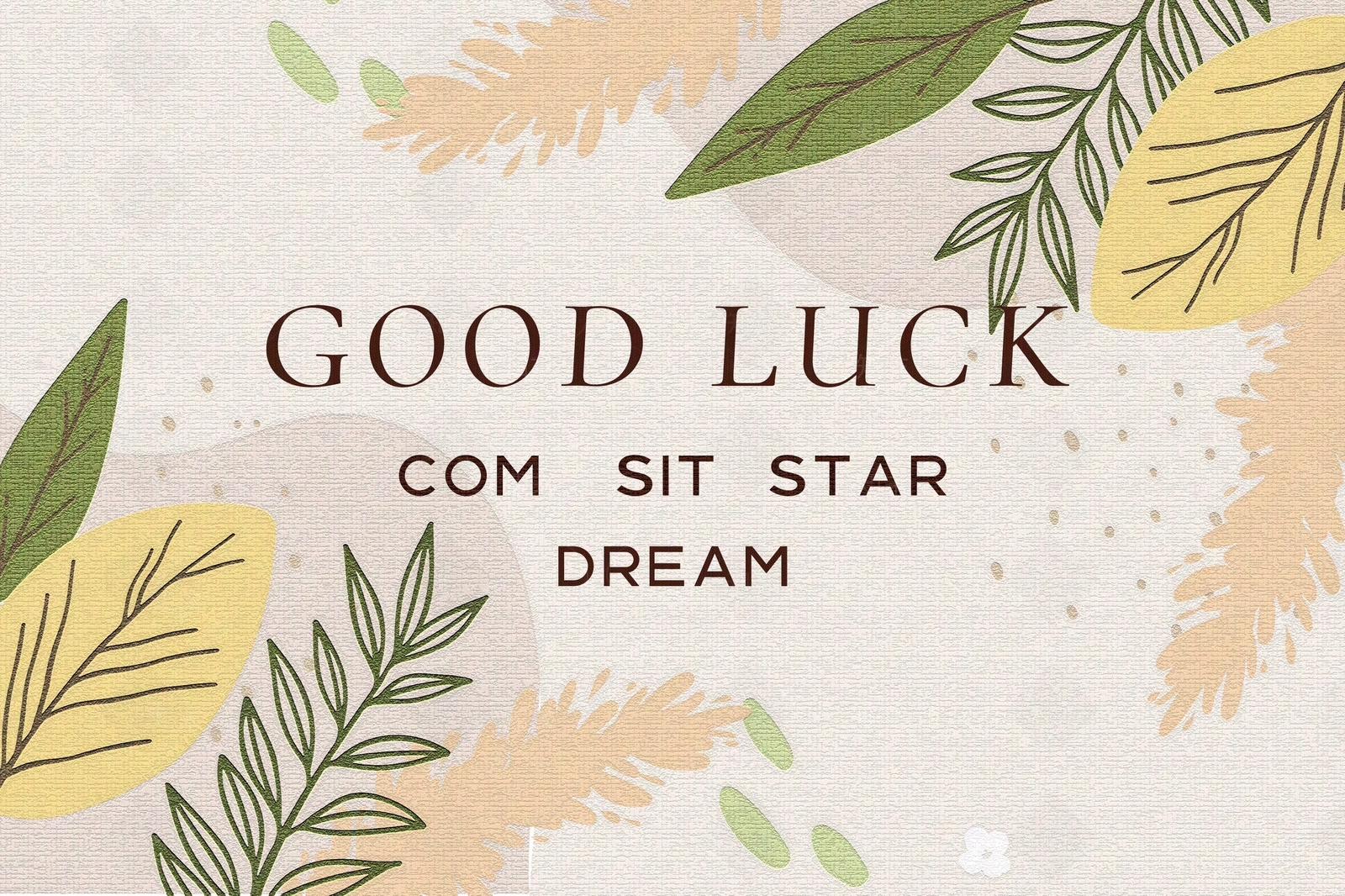 温馨叶子卡通地毯贴图下载【ID:694425277】