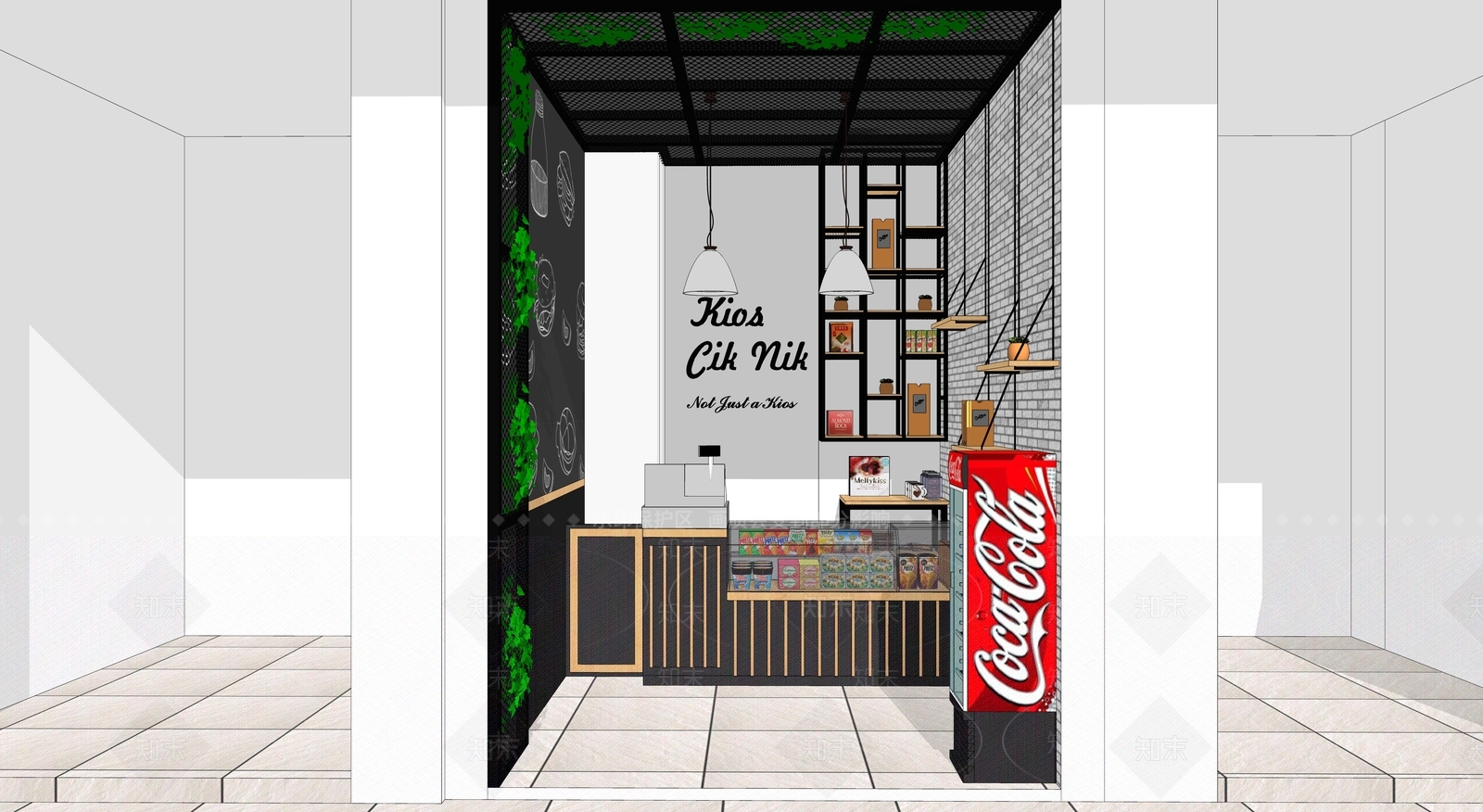 现代便利店SU模型下载【ID:394458241】