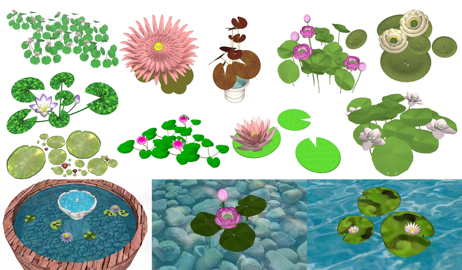 现代花SU模型下载【ID:194476554】