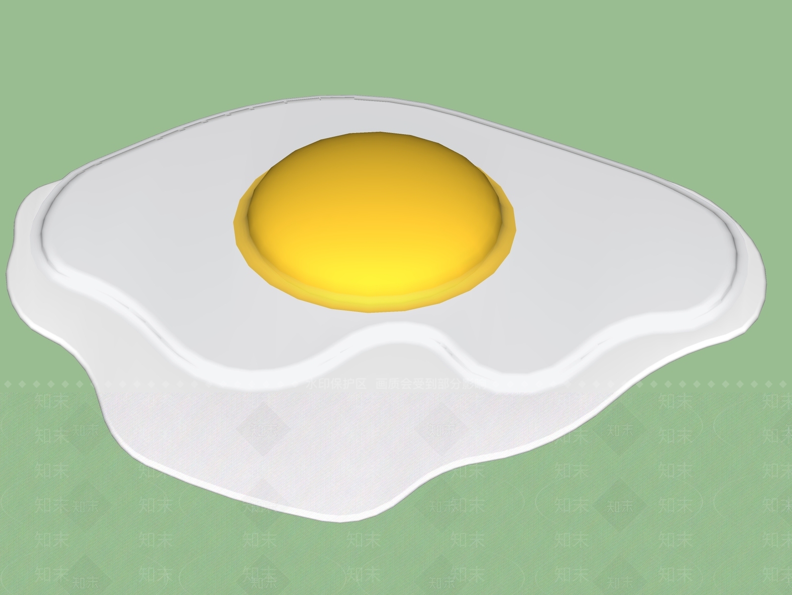 现代食物饮料SU模型草图