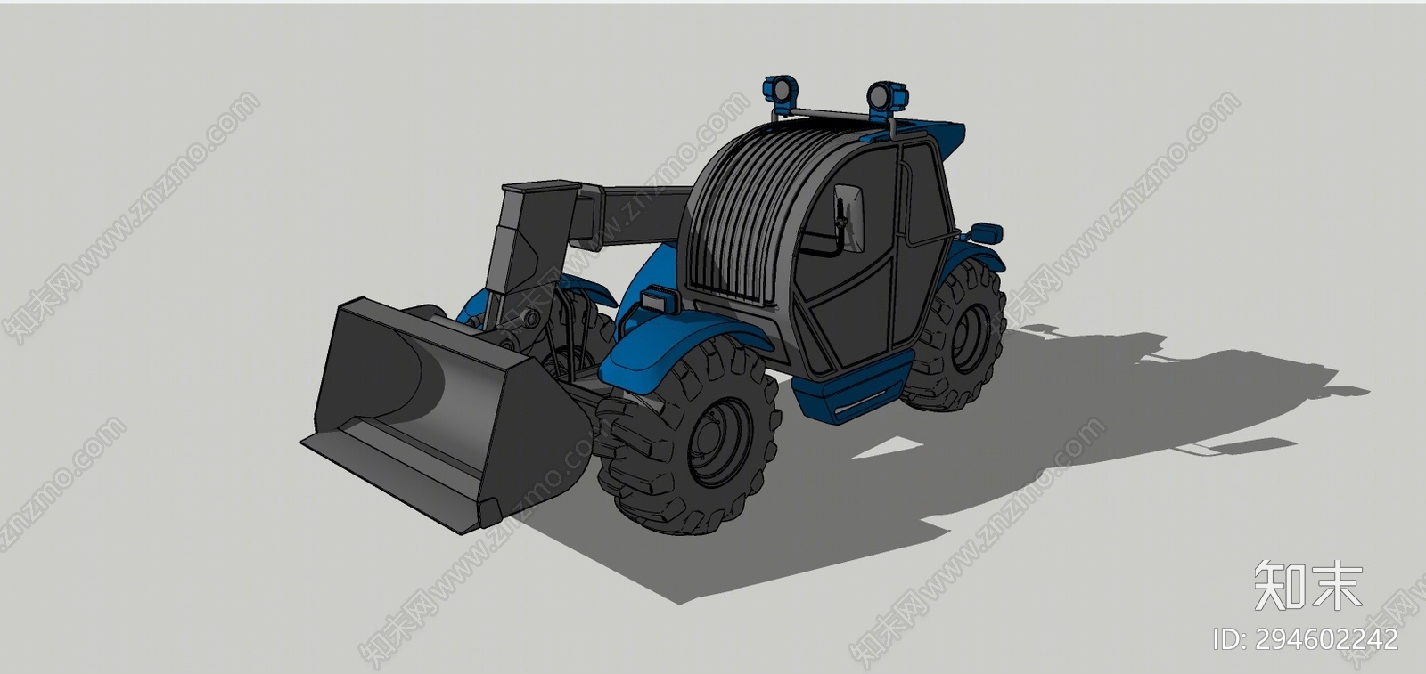 现代工程车SU模型下载【ID:294602242】