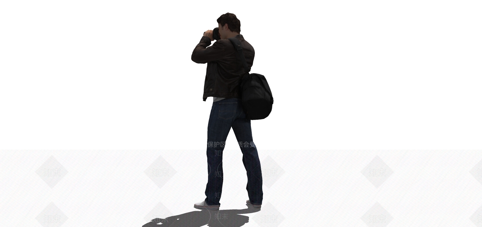 现代男人SU模型下载【ID:294672081】