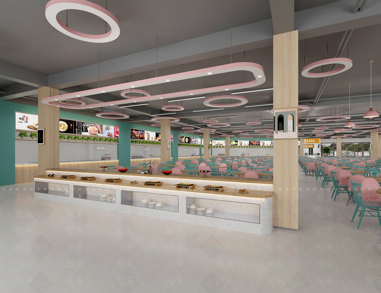 北欧食堂3D模型下载【ID:794783717】