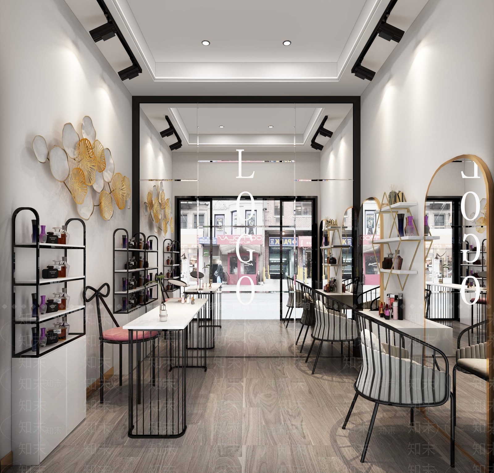 现代美甲店3D模型下载【ID:994869548】