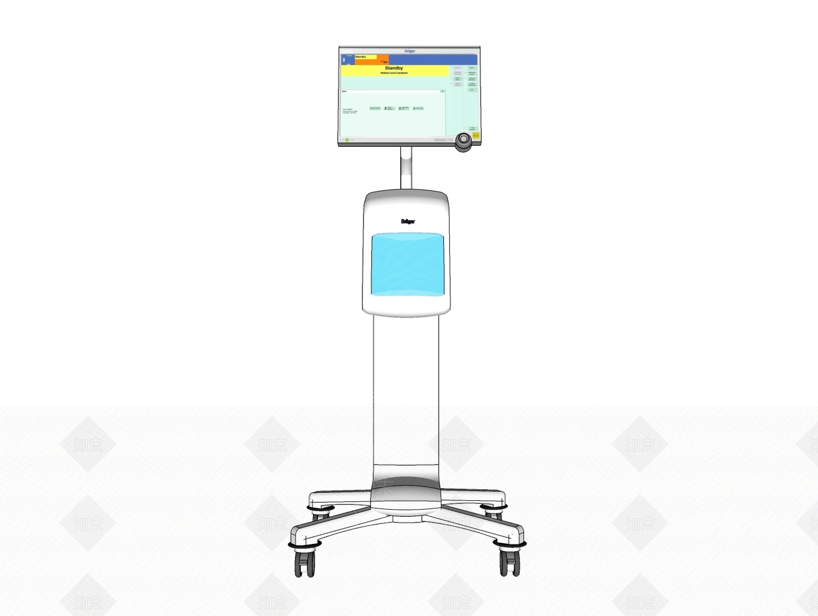 现代医疗器材SU模型下载【ID:194868998】