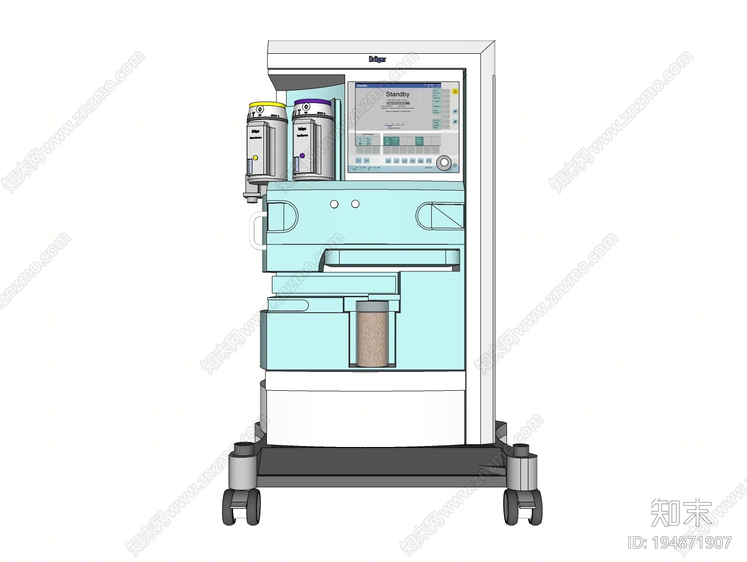 现代医疗器材SU模型下载【ID:194871907】