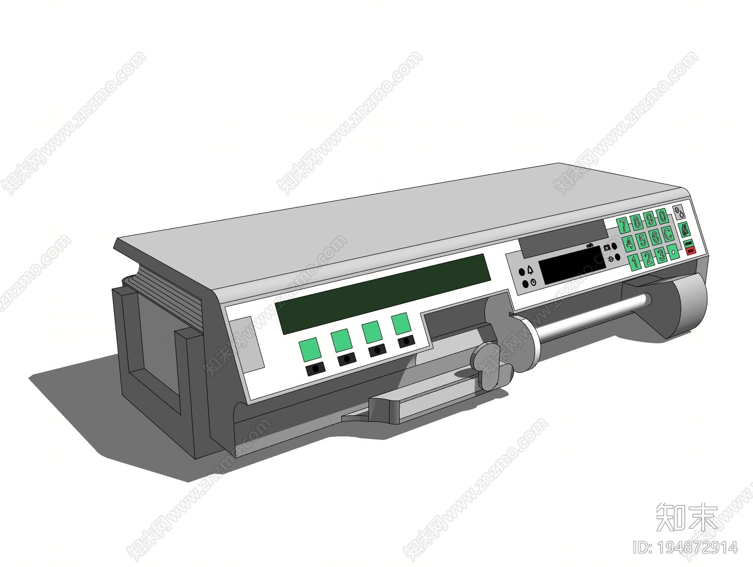 现代医疗器材SU模型下载【ID:194872914】