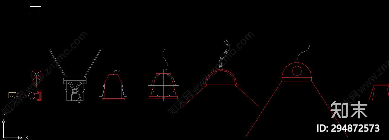 筒灯cad施工图下载【ID:294872573】