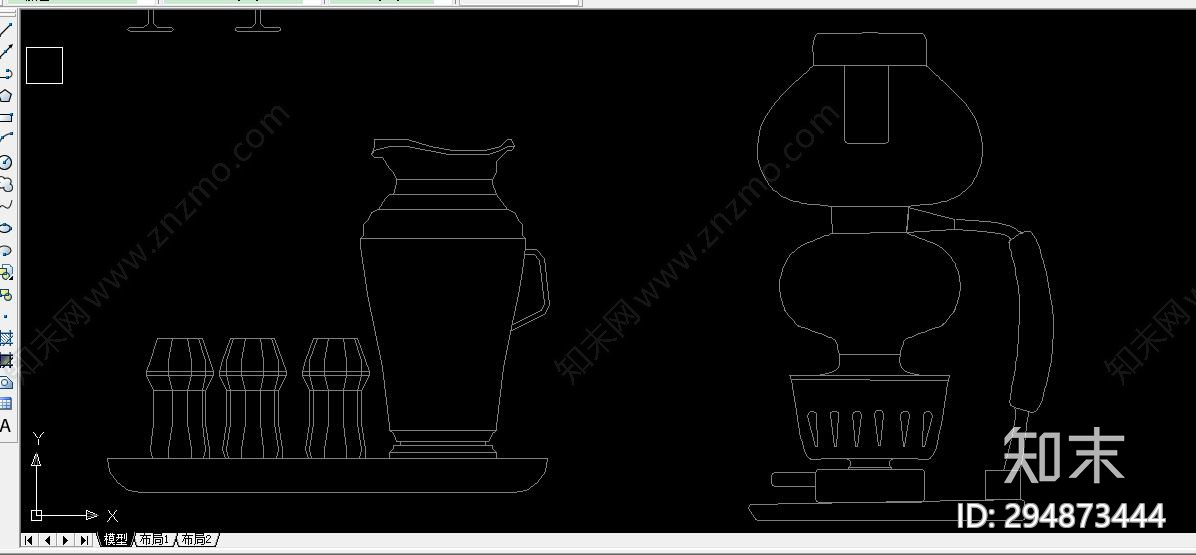 厨房用具cad施工图下载【ID:294873444】