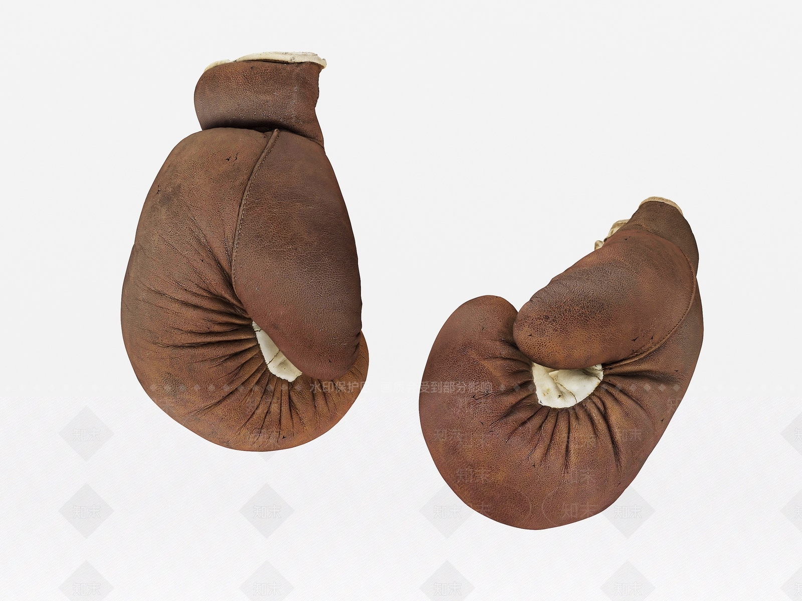 现代拳击手套3D模型下载【ID:294874617】