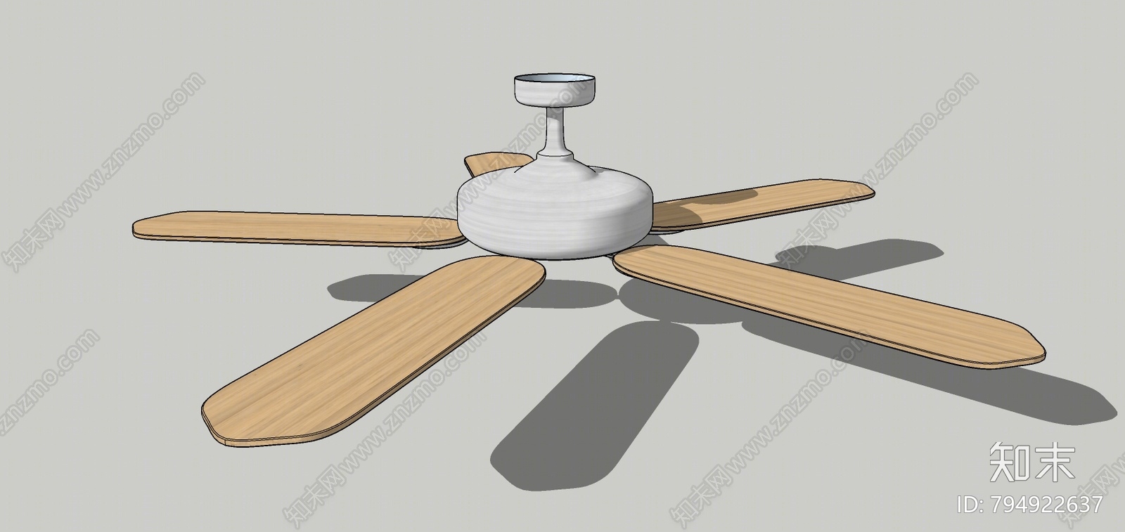 现代风扇SU模型下载【ID:794922637】