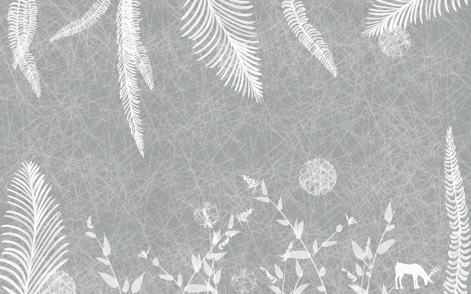 现代花纹剪影电视背景墙贴图下载【ID:694923742】