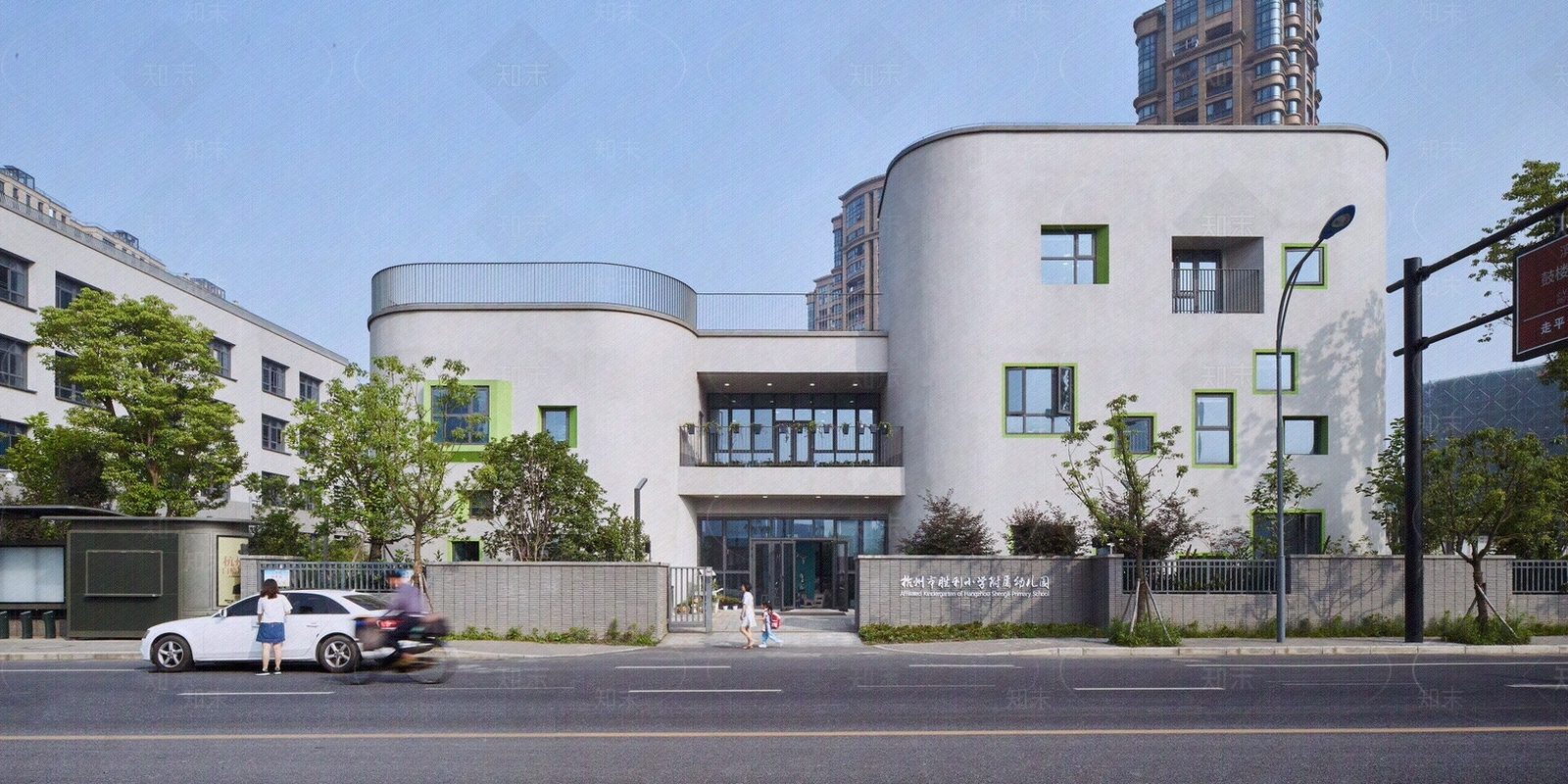 城市公路建筑外景贴图下载【ID:894932314】