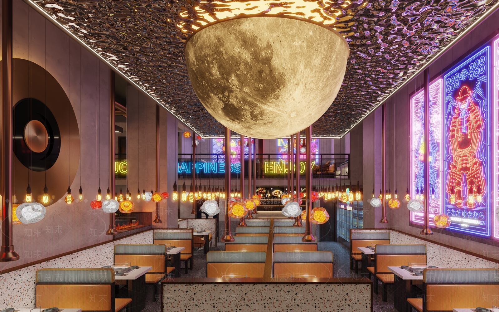 现代火锅店3D模型下载【ID:396786255】