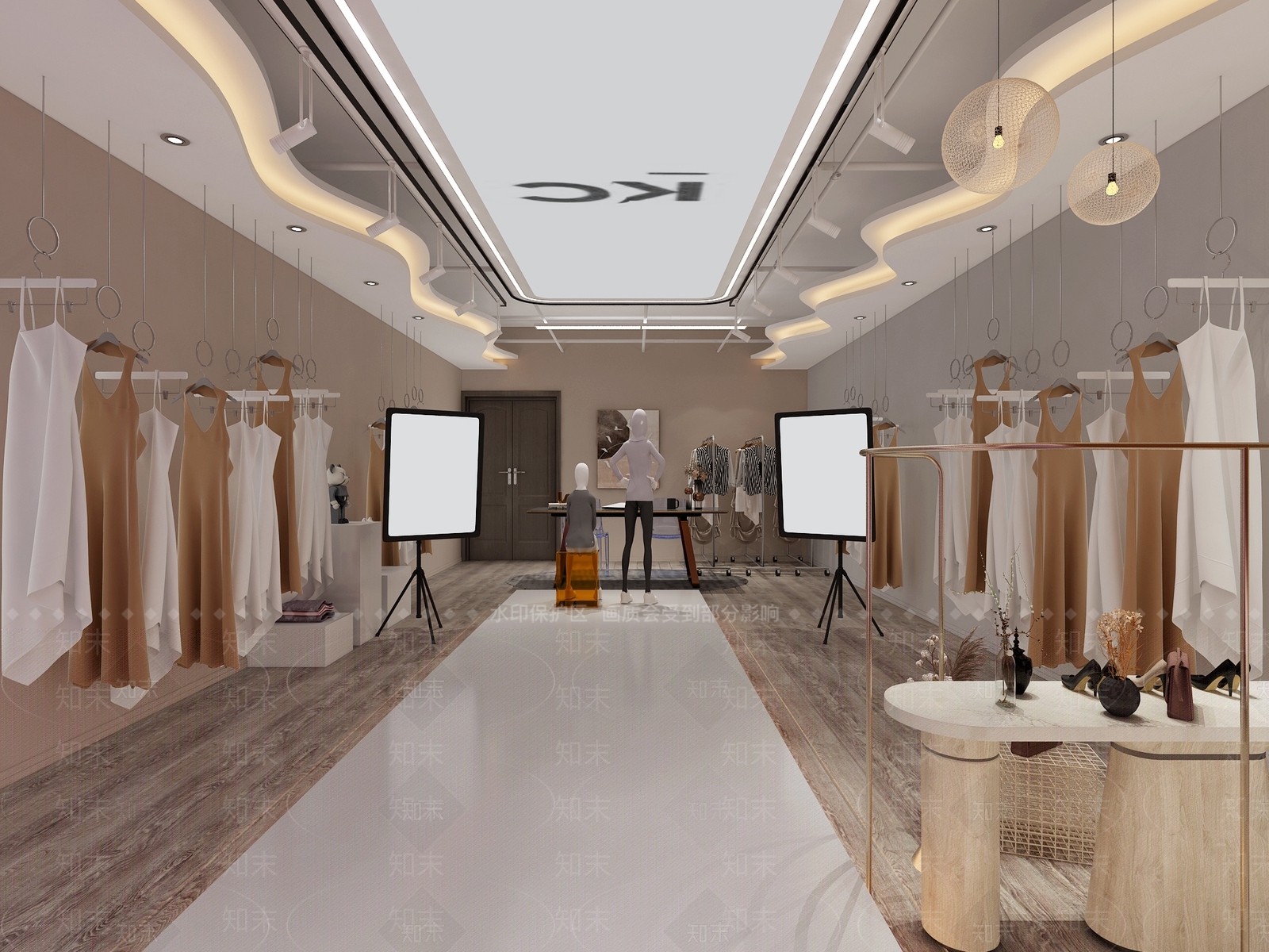 现代直播间3D模型下载【ID:495073180】