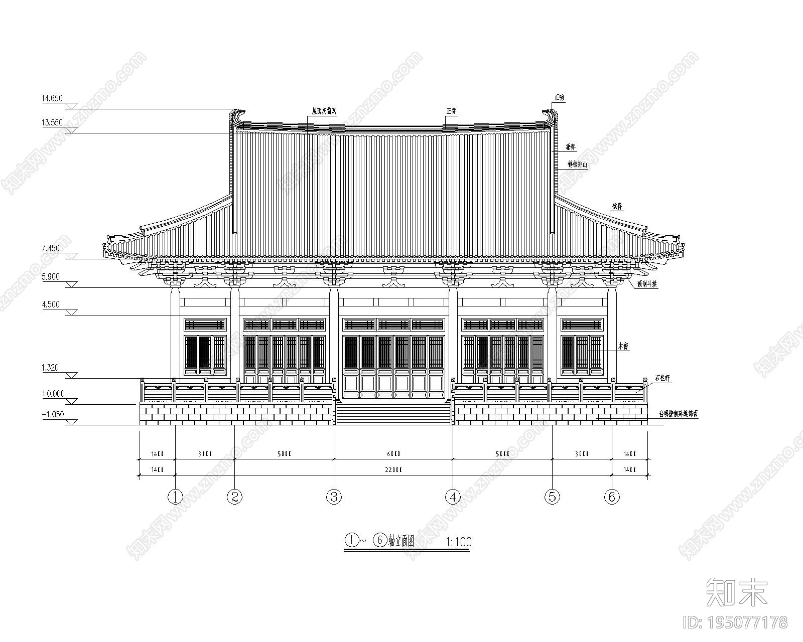 古建cad施工图下载【ID:195077178】