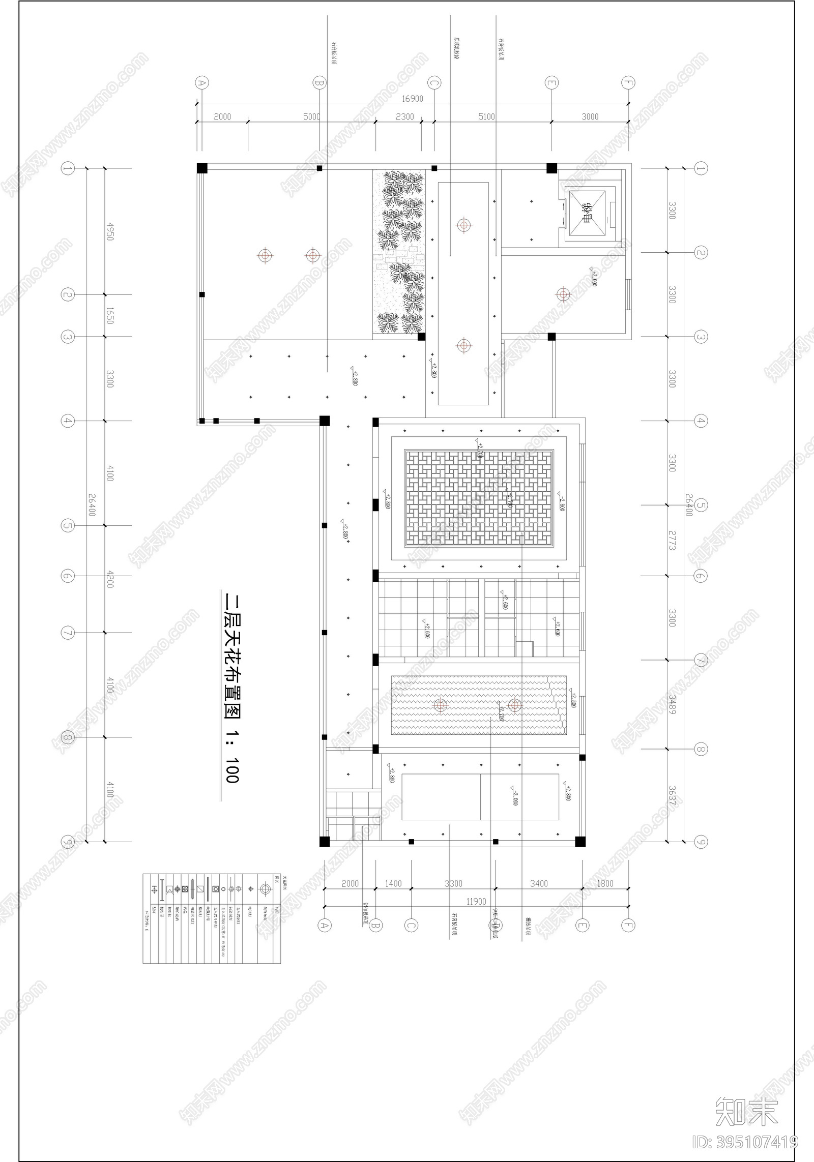 东南亚风格民宿室内外观cad施工图下载【ID:395107419】
