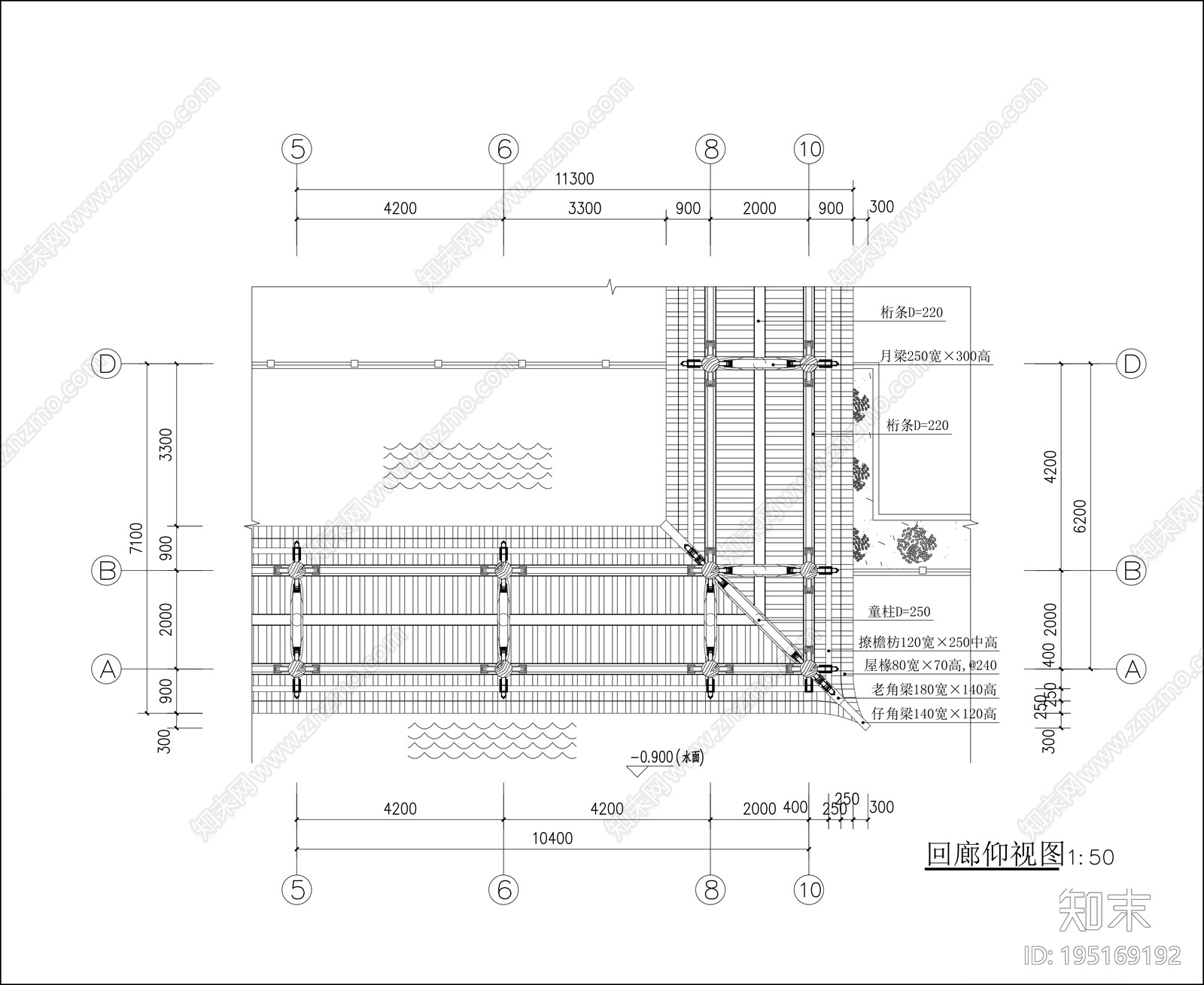 中式cad施工图下载【ID:195169192】