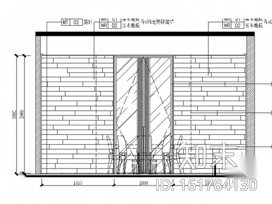 [广州]温馨浪漫花园会所空间设计CAD施工图cad施工图下载【ID:161784130】