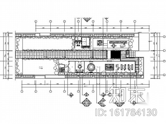 [广州]温馨浪漫花园会所空间设计CAD施工图施工图下载【ID:161784130】