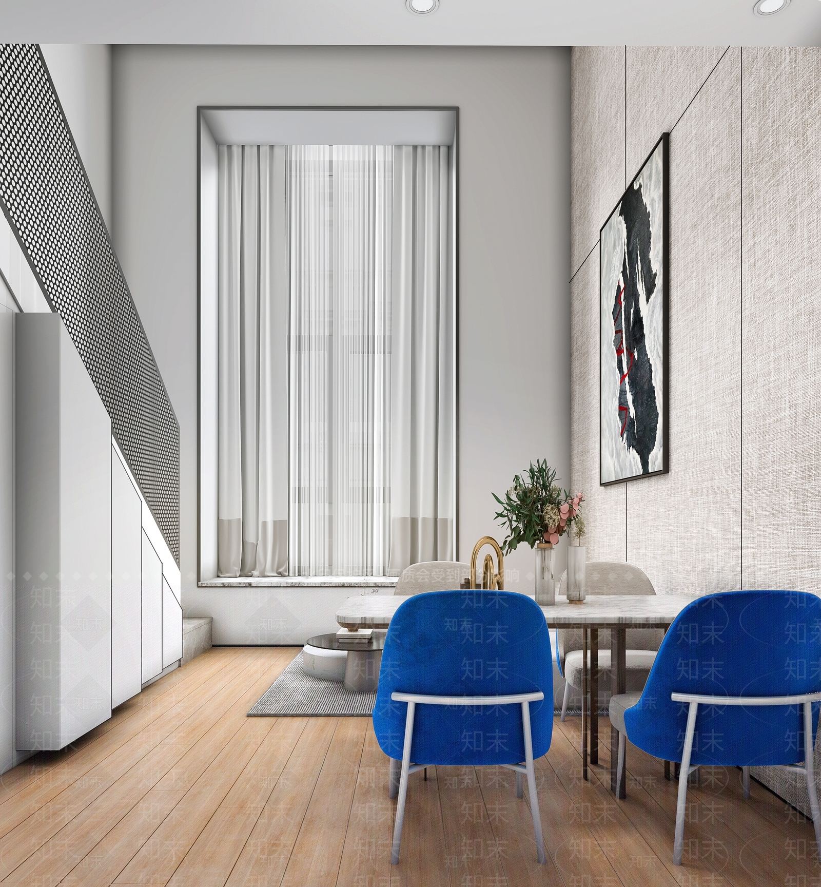 现代单身公寓3D模型下载【ID:995319777】