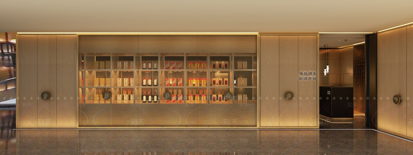 现代餐饮酒吧3D模型下载【ID:495371416】
