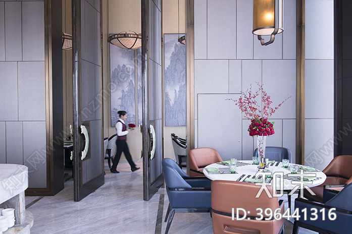 郑州恩华酒店cad施工图下载【ID:396441316】