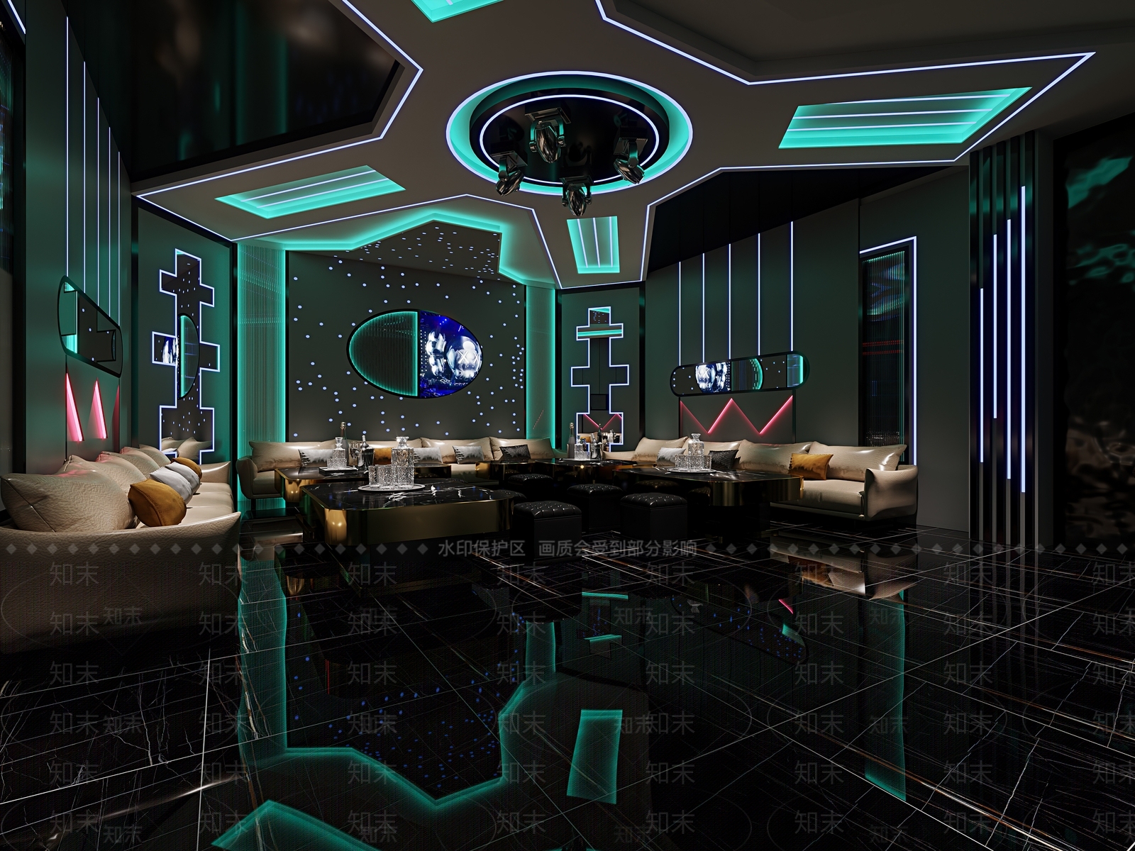 现代KTV3D模型下载【ID:795445034】