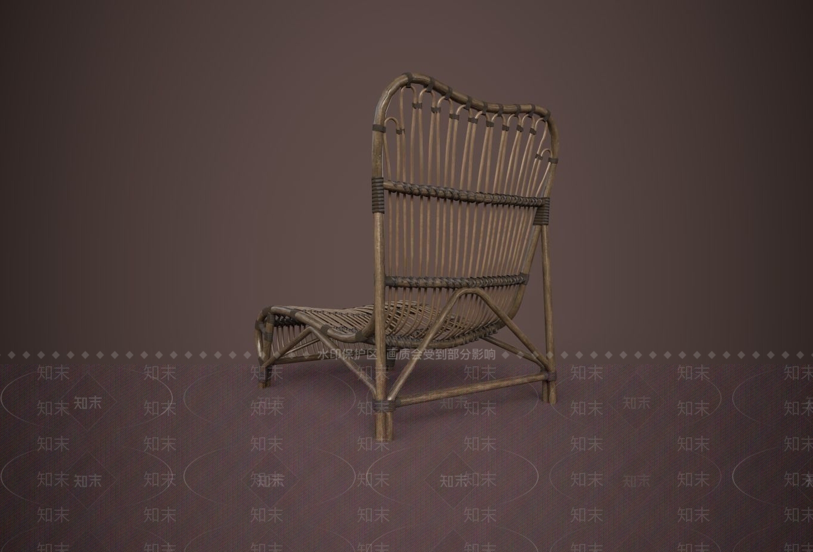 现代躺椅SU模型下载【ID:995450686】