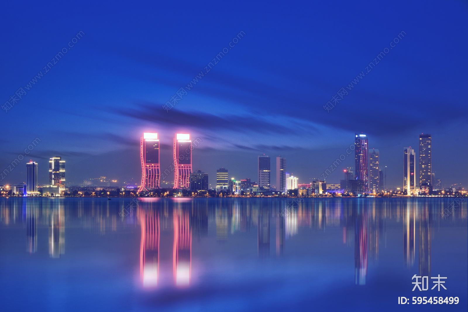 高清城市夜景贴图下载