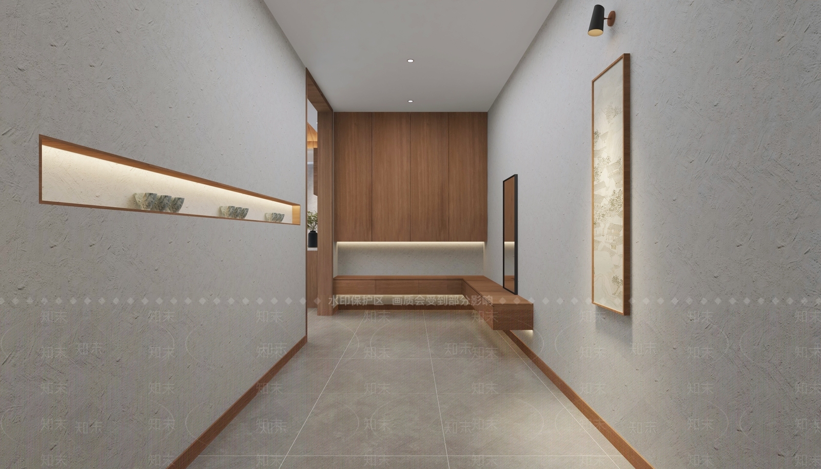 侘寂民宿3D模型下载【ID:995491623】