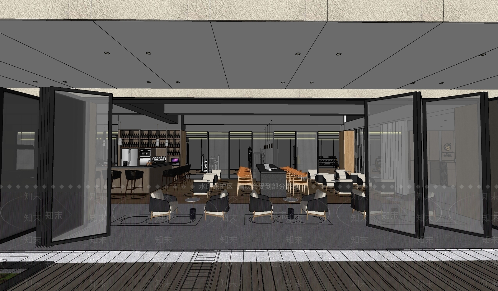 现代酒店卫生间SU模型下载【ID:1222283693】