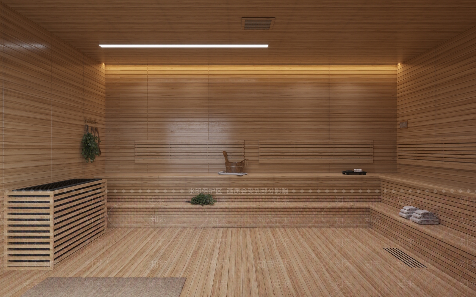 日式足浴会所3D模型下载【ID:795864164】