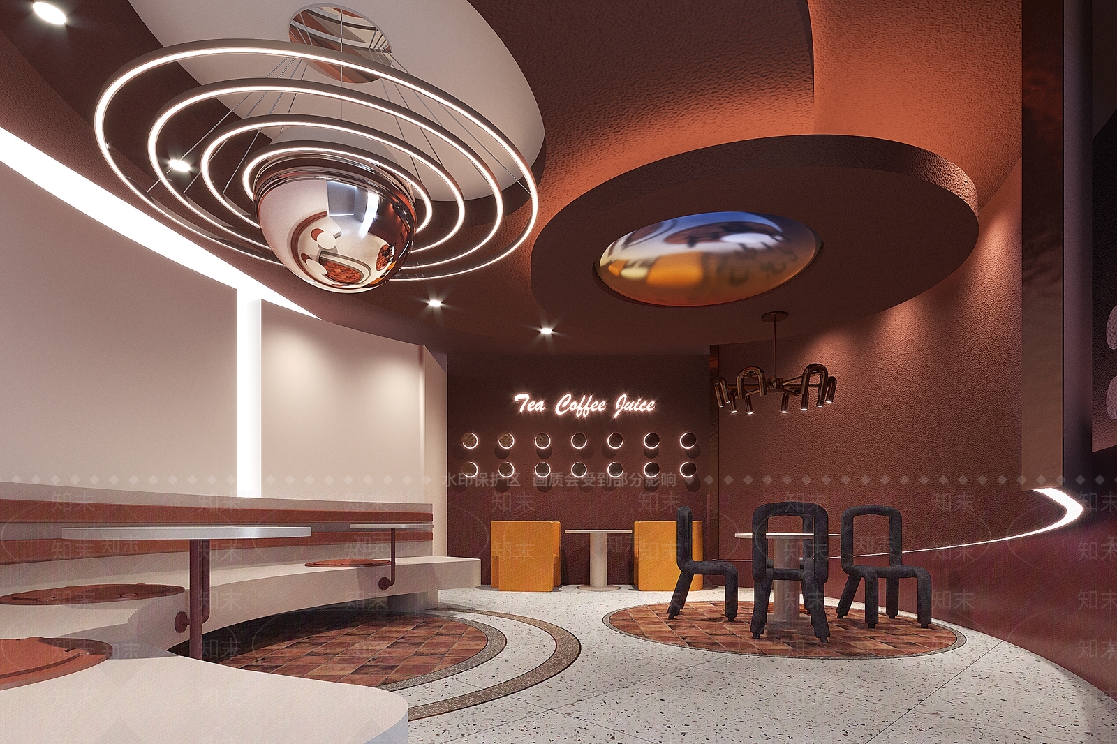 【3D悬赏模型】欧阳跳建筑设计现代奶茶店3D模型下载【ID:295715876】