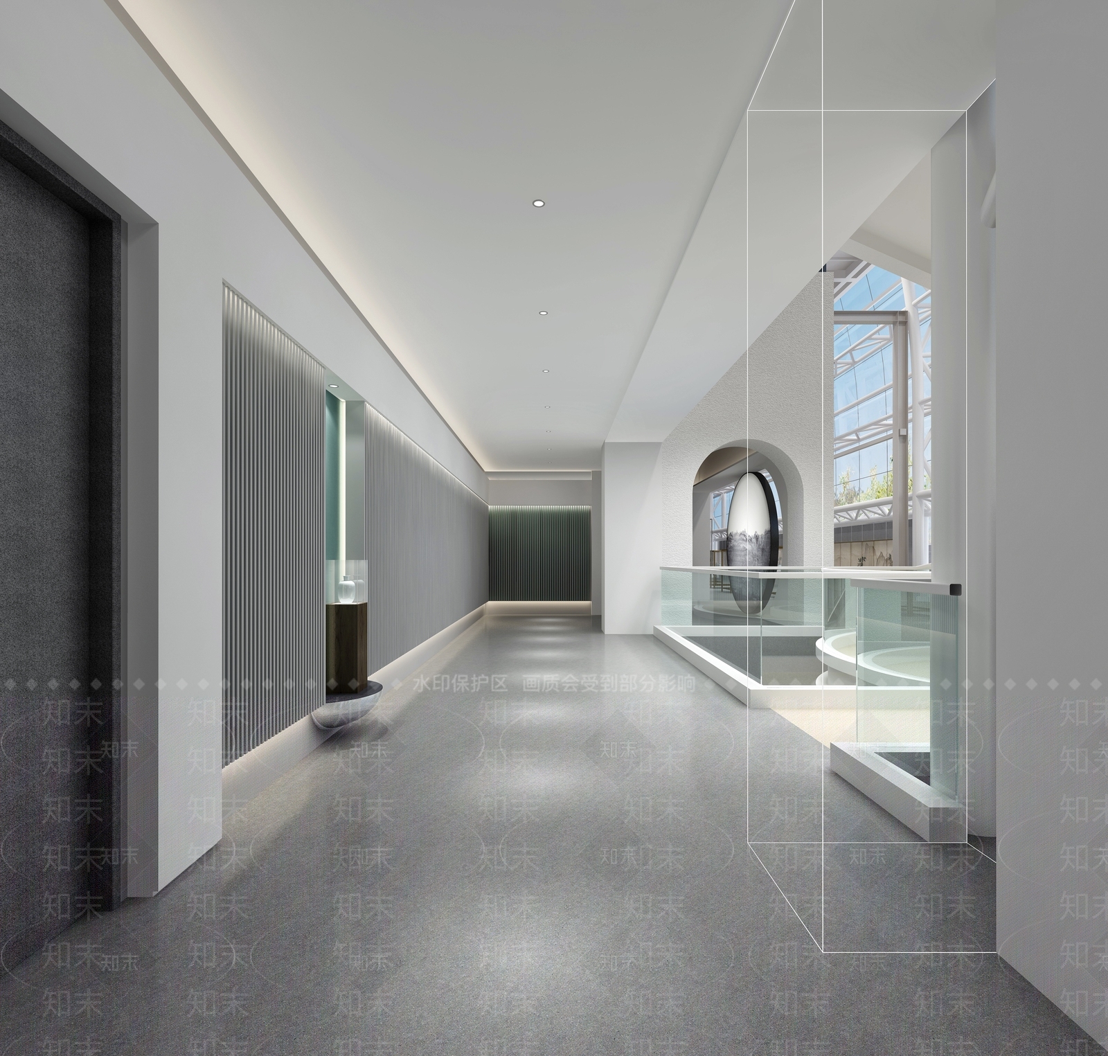 新中式陶瓷展厅3D模型下载【ID:595692497】