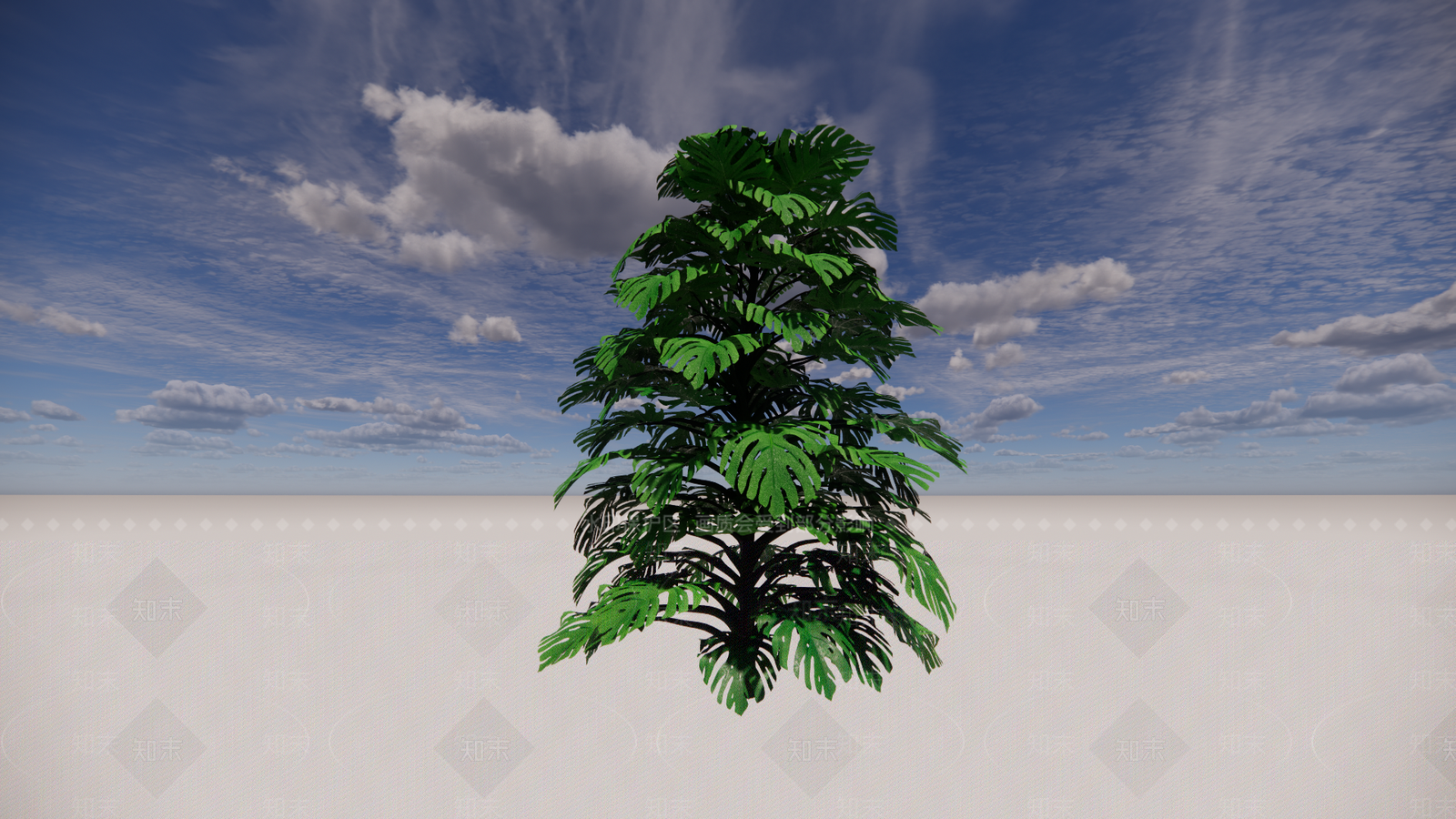 现代树木SU模型下载【ID:195729624】