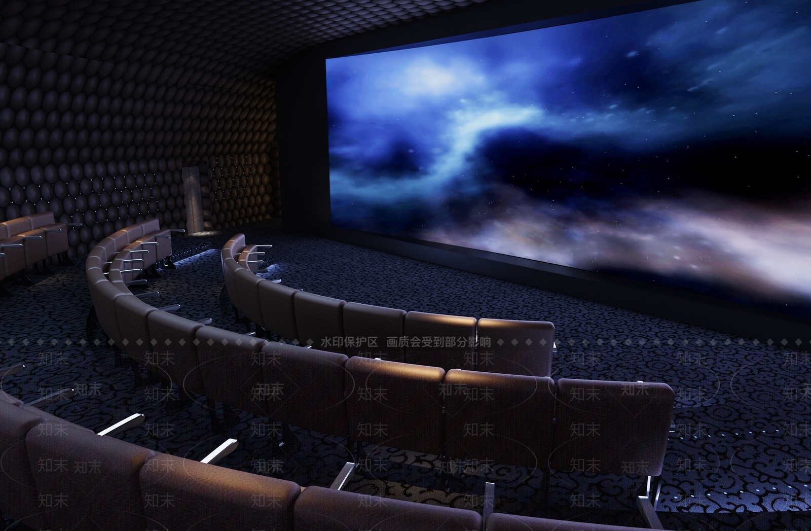 现代电影院3D模型下载【ID:595782188】