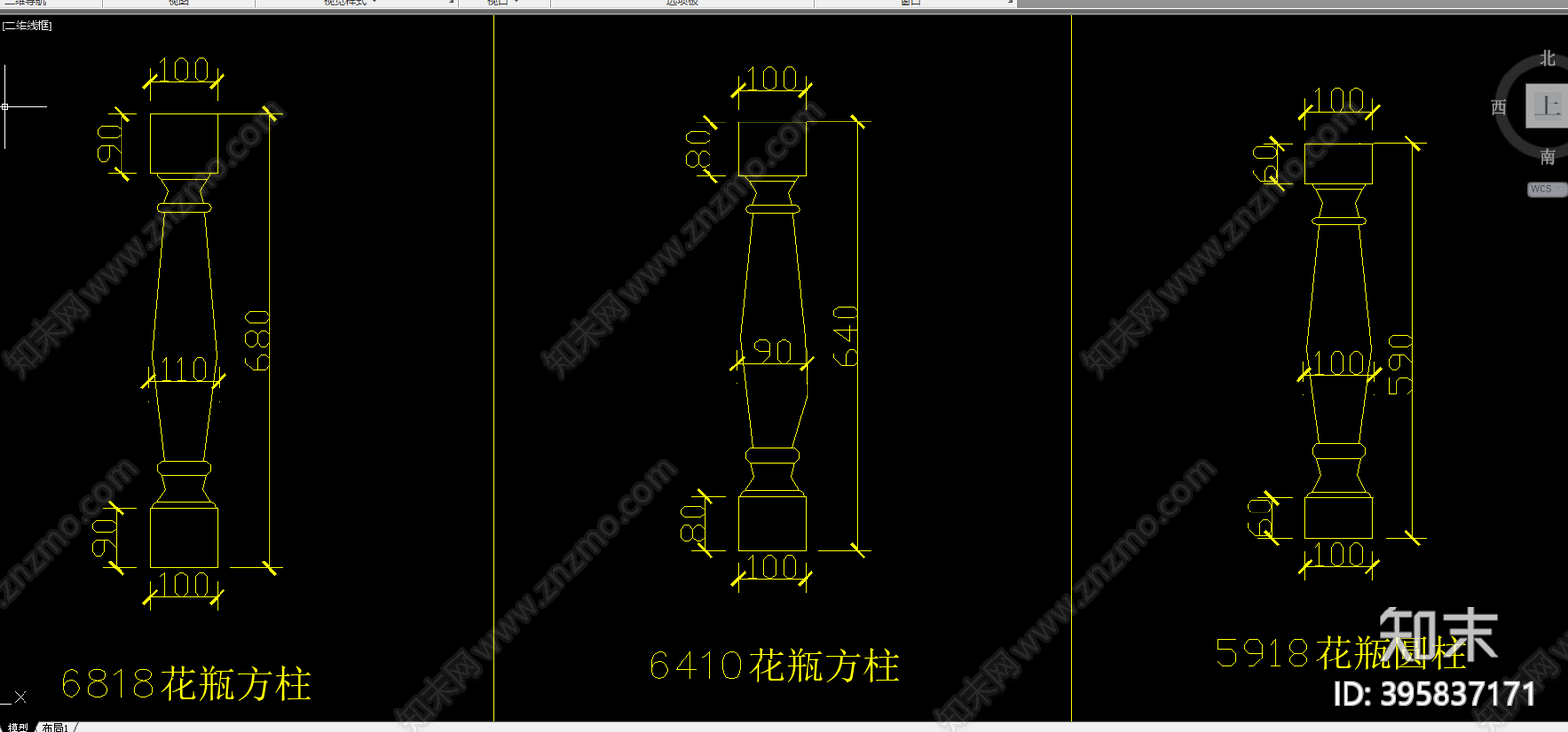 欧式大线条cad施工图下载【ID:395837171】