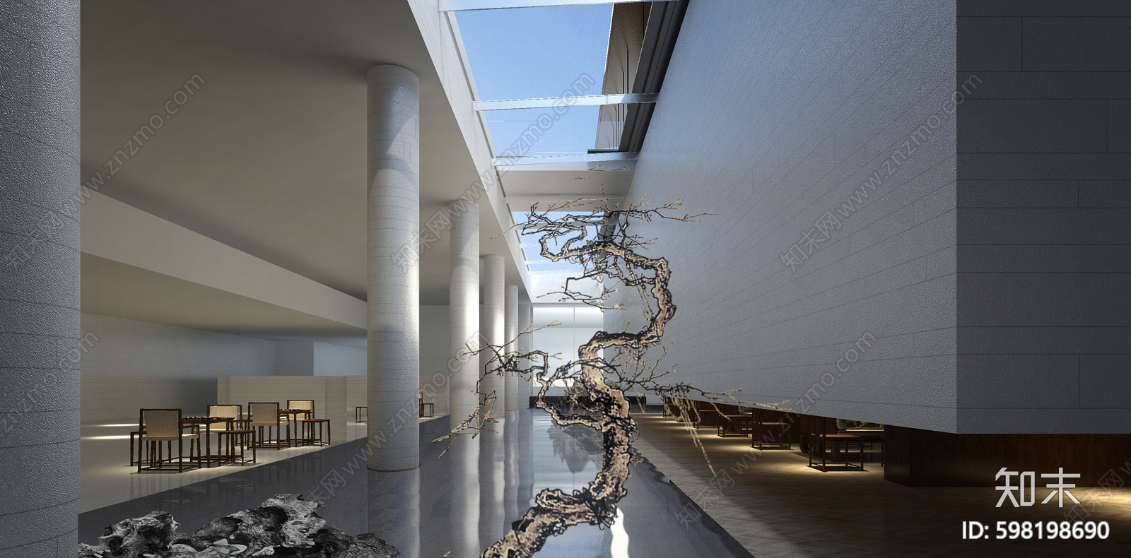 北京万柳书院会所施工图下载【ID:598198690】