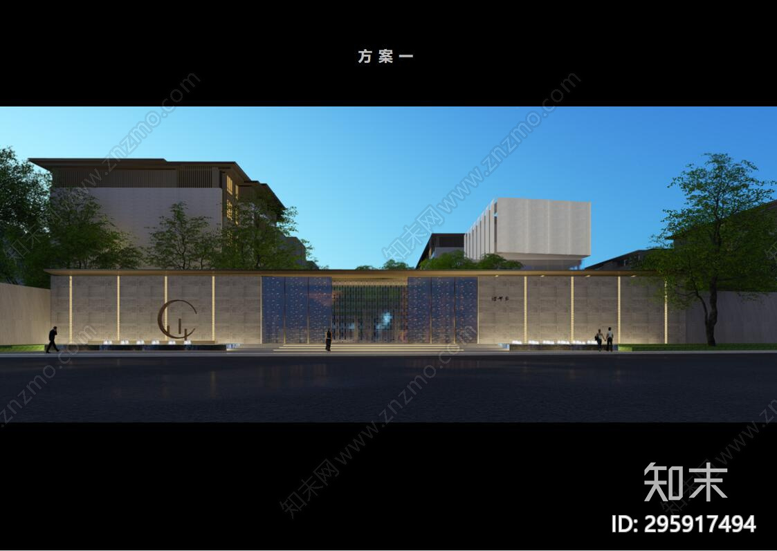郑州康桥诸子庐cad施工图下载【ID:295917494】