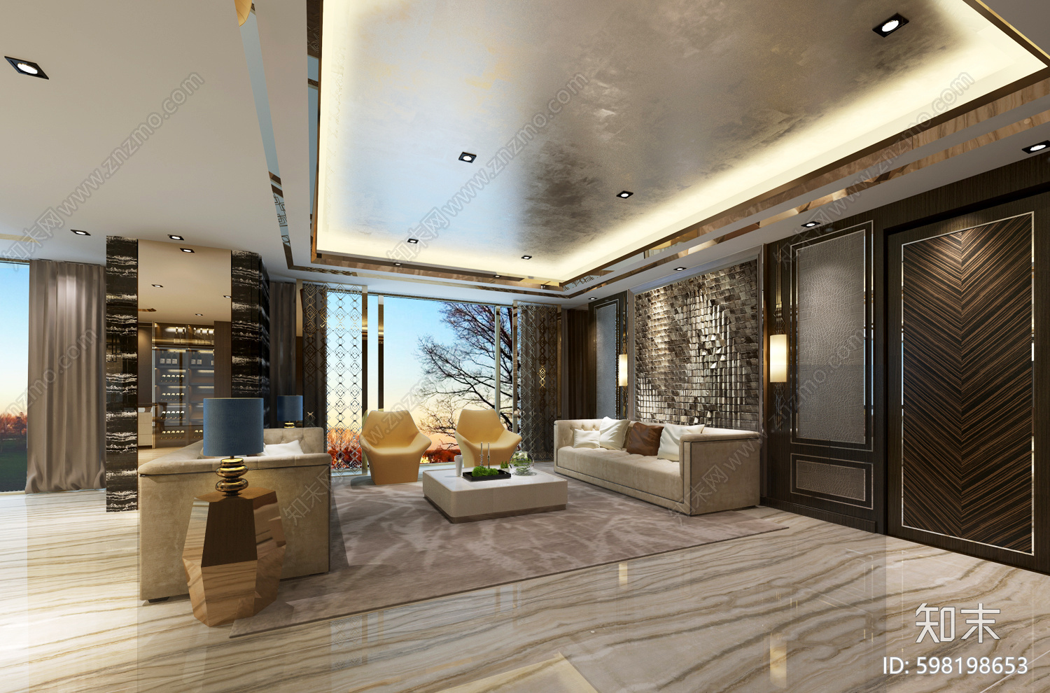 海宁会所cad施工图下载【ID:598198653】
