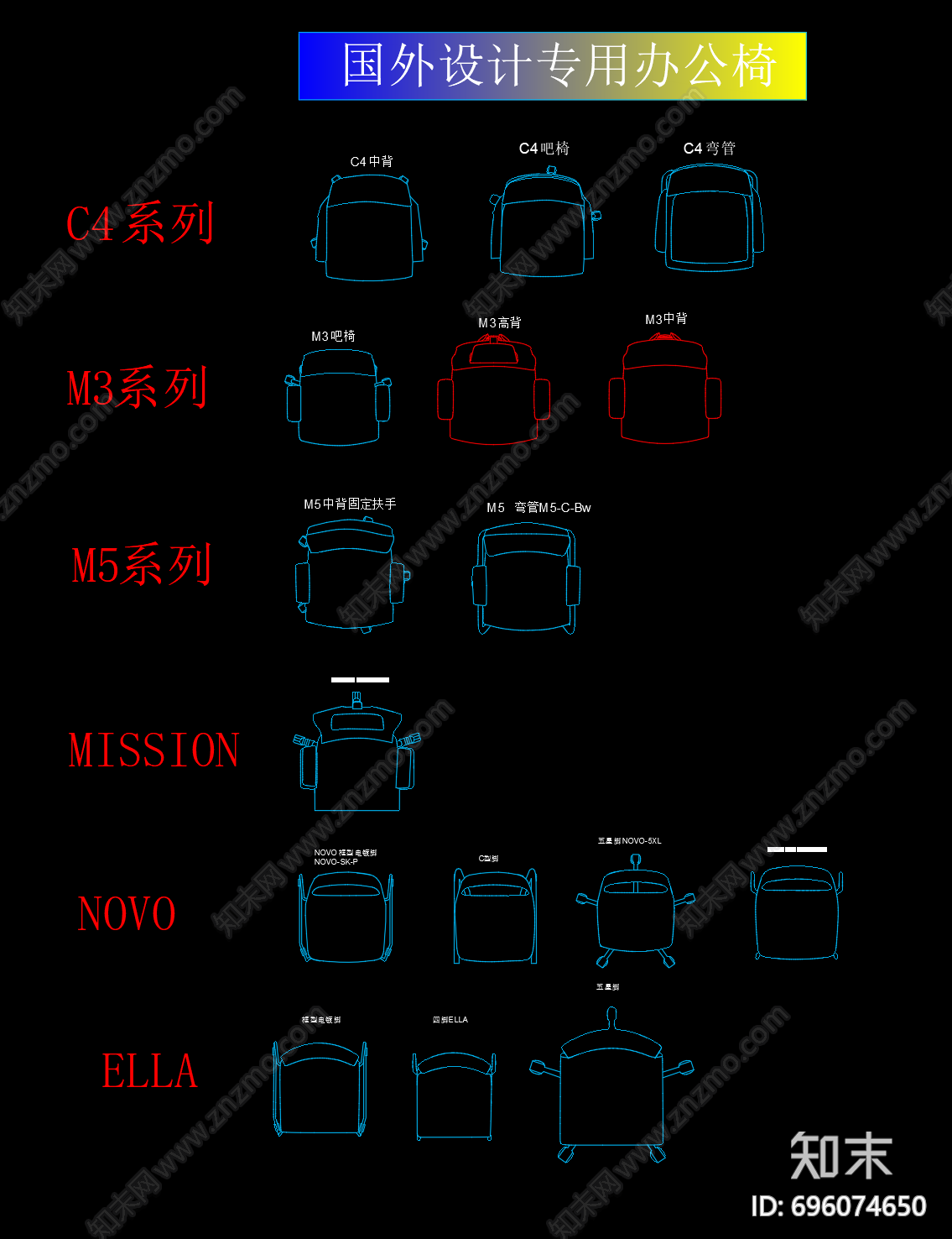 李玮珉-国外办公室CAD图库cad施工图下载【ID:696074650】