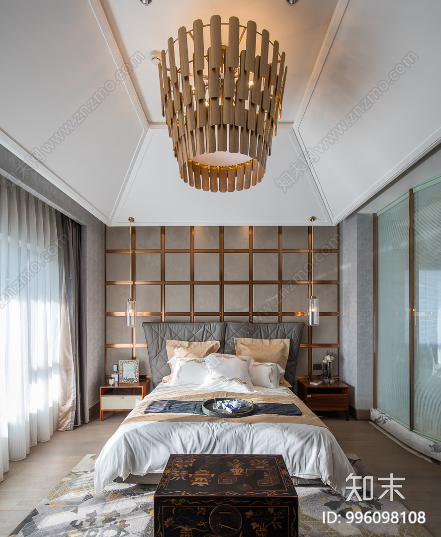 邱德光-600㎡样板间丨深化设计施工图下载【ID:996098108】