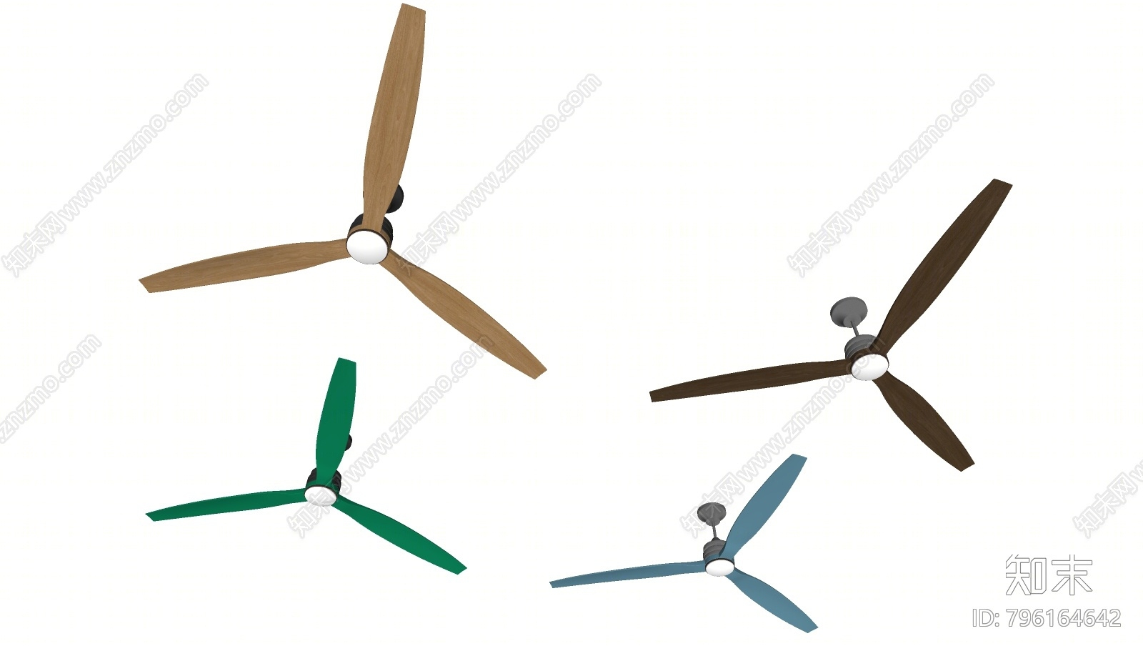 现代风扇SU模型下载【ID:796164642】