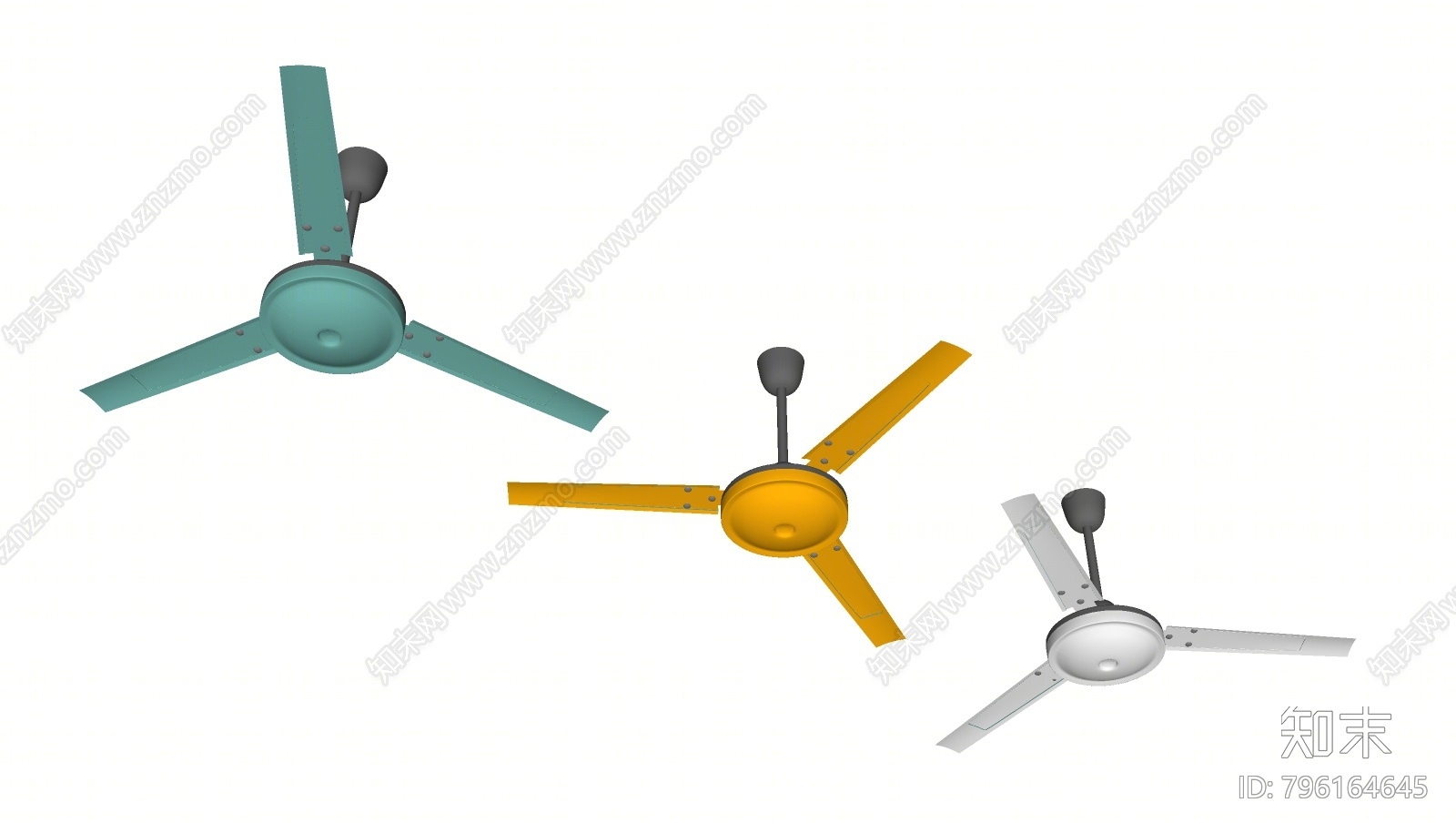 现代风扇SU模型下载【ID:796164645】